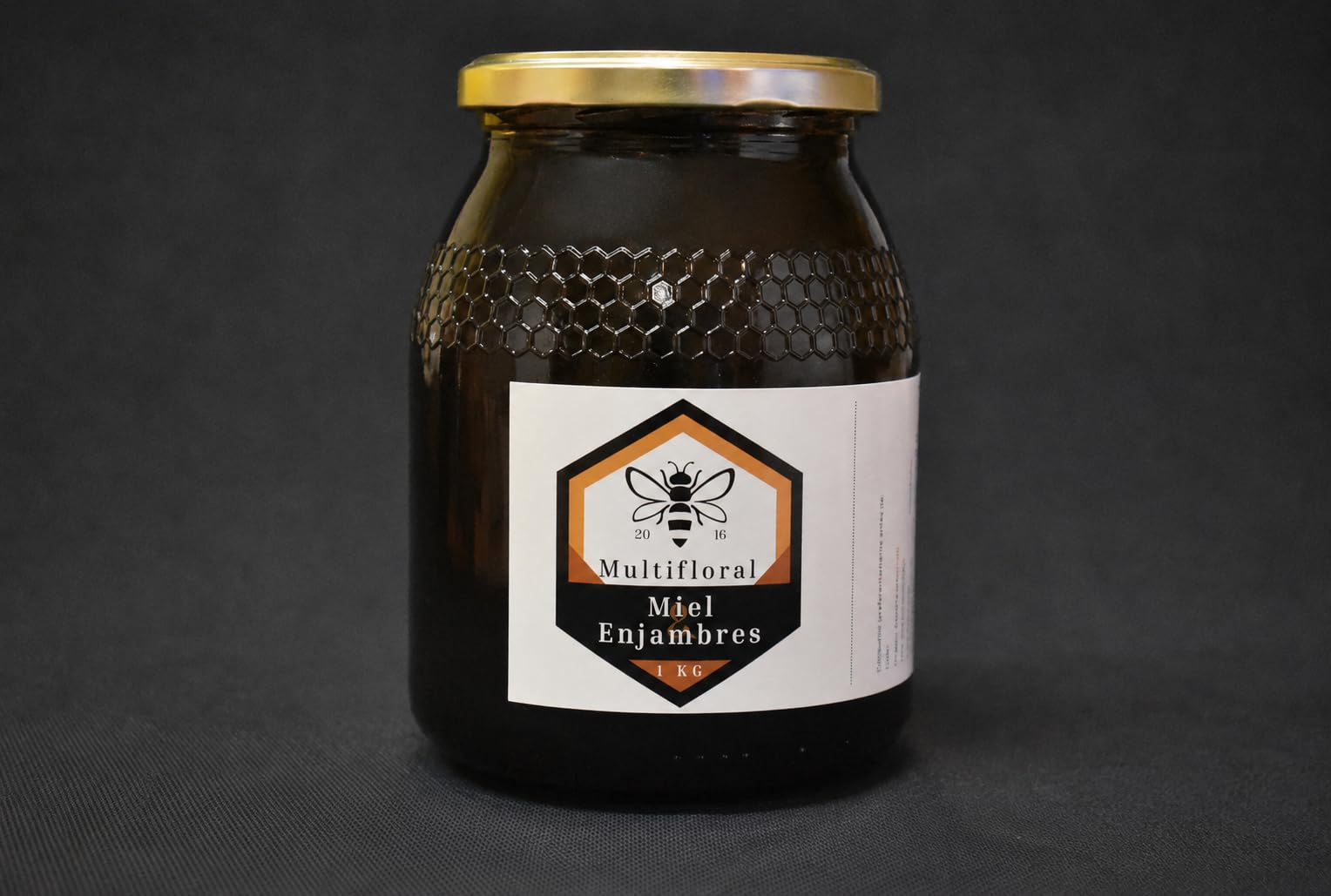 Miel Natural Pura Artesanal Multifloral 1 kg Asturias España