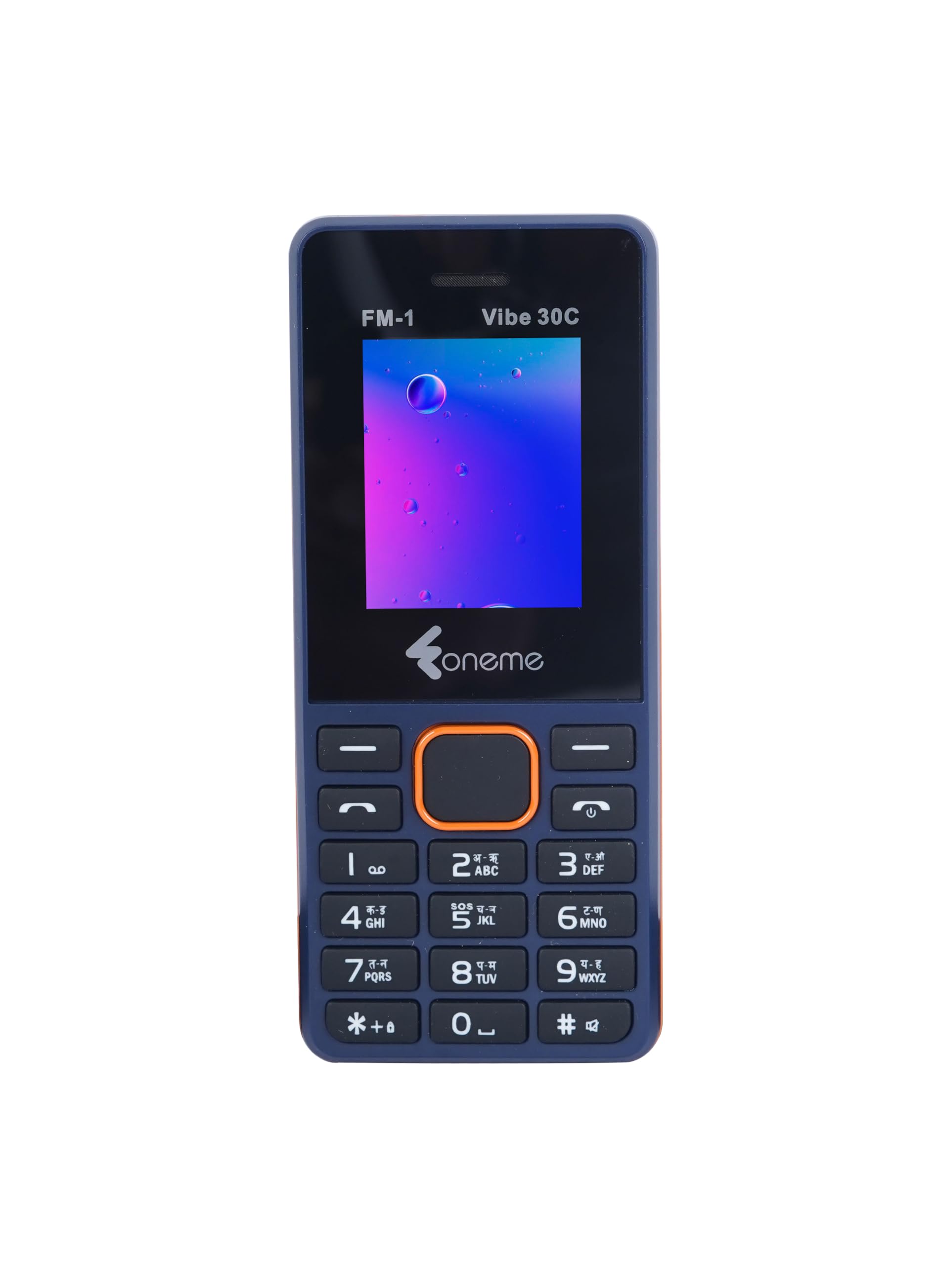 Foneme FM-1 Vibe 30C Dual Sim |Keypad Mobile| with 1.8" Display | BT Dialer| Voice Changer | Auto Call Recording | Powerful 1000Mah Battery | FM | Camera | Feature Phone | Torch | Blue-image-11