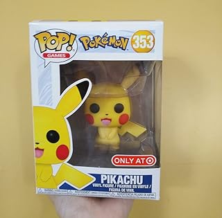 Funko POP! Games: Pokemon - Pikachu [Flocked] #353 Exclusive
