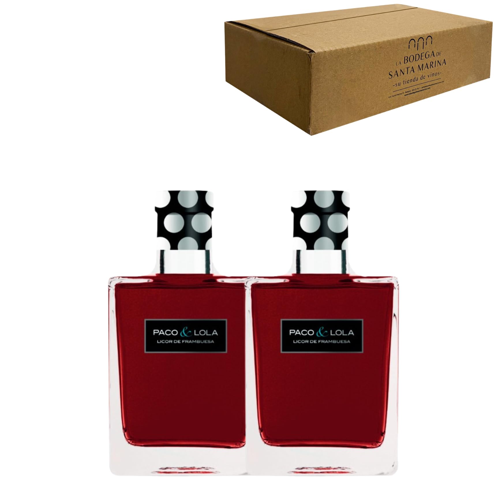 Licor de Frambuesa - Celebra los momentos especiales con el licor perfecto Pack 2-50cl