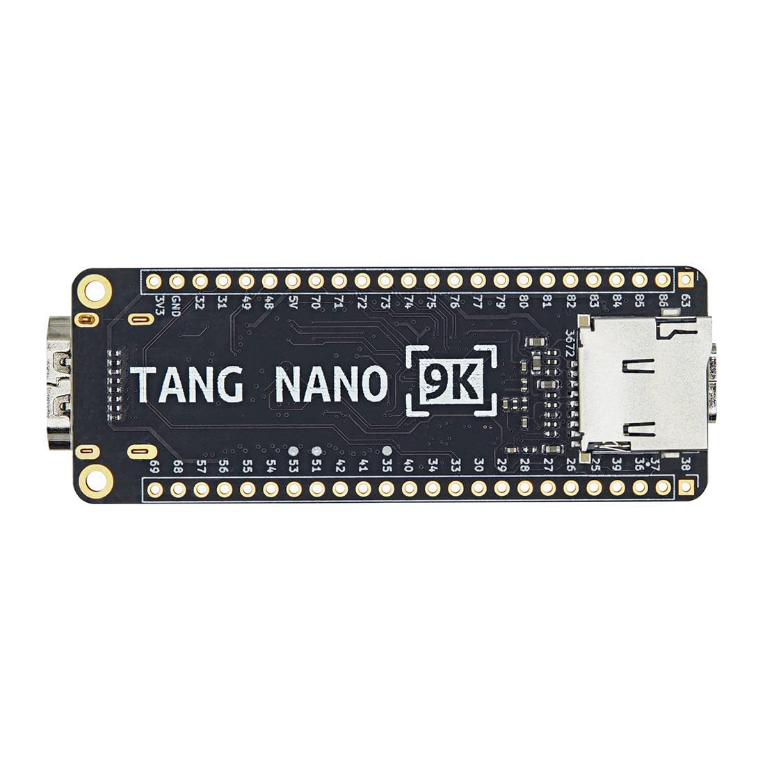 Scheda di rimozione Tang Nano 9K FPGA GW1NR-9 RISC-V compatibile