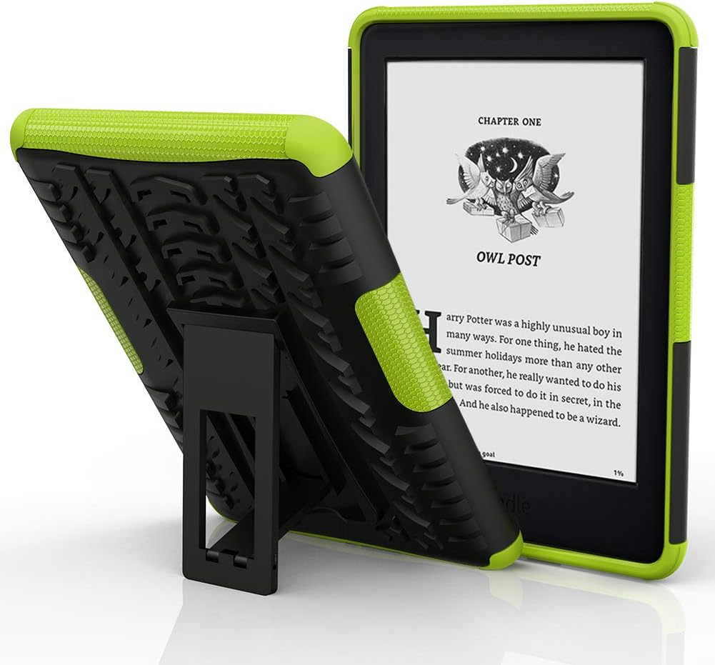 ROISKIN All-New Knldle 6 inches Case 10th Generation 2019 Release,[Kickstand Feature] Dual Layer Heavy Duty Shockproof Impact Resistance Protective Case