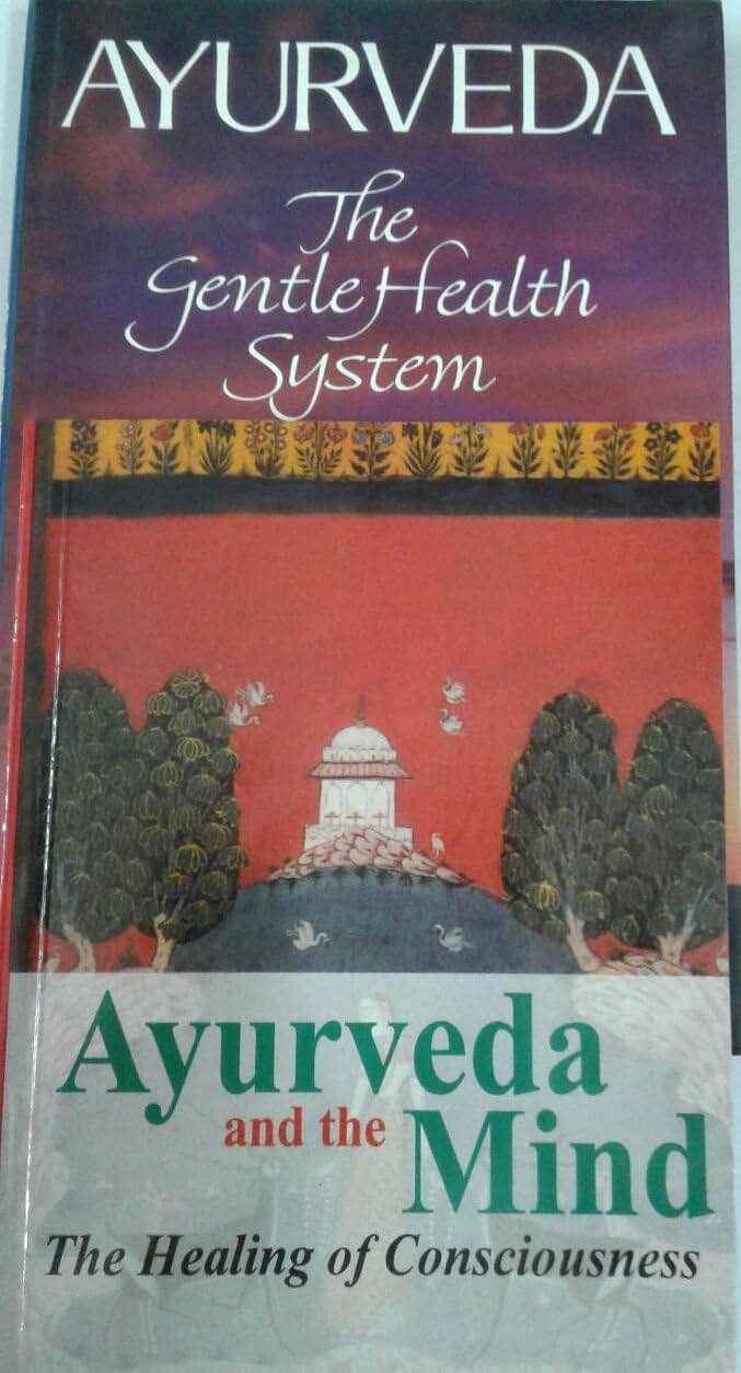 Ayurveda & Mind (Healing of Consciousness) (PB) (English)+ Ayurveda-The Gentle Health System (HB) (English) Set of 2 books [Paperback] Dr.David Frawley & Hans H Rhyner