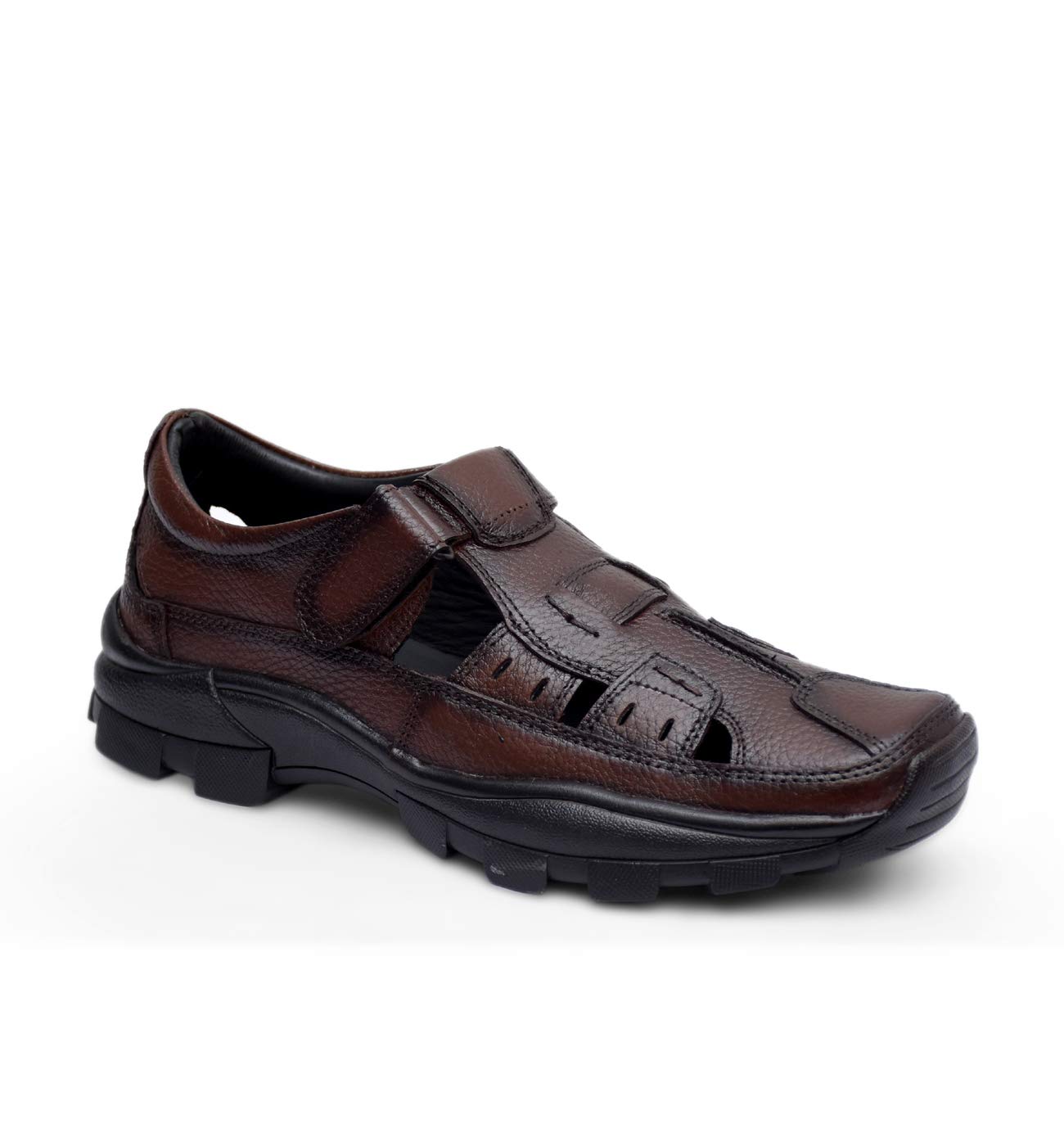 DEGARRO Genuine Leather Men Strong Brown UK 7 Sandals (B093H94QD3) Amazon Price History, Amazon Price Tracker