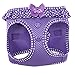 American River Choke-Free Dog Harness by Doggie Design-Polka Dot (X-Large, Purple Polka Dot)
