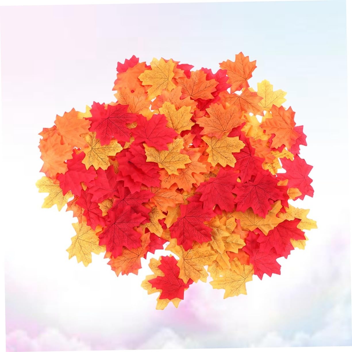 Abaodam 3 Set Di Foglie Di Acero Artificiali Autunno Autunno Decorazione Versatile Per Matrimoni Festa Banchetto Negozi Foglia Di Acero Decorazione 300 Pezzi * 3