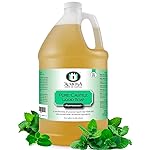 La Almona - Pure Castile Liquid Soap, PEPPERMINT, 1 Gallon - Multipurpose: Hands, Face, Body, Laundry, Dishes & More - For Sensitive Skin, Natural Ingredients, Scented with Essential Oils