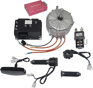 HEXEH Mid Drive Motor Kit Electric Bike Conversion SIA155-48 18kW Peak Hairpin Motor