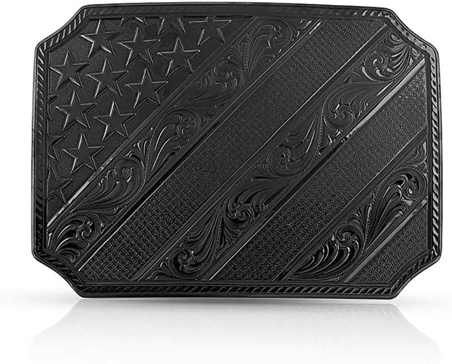 Montana Silversmiths Western Lifestyle Flag Series Made in the USA Belt Buckle