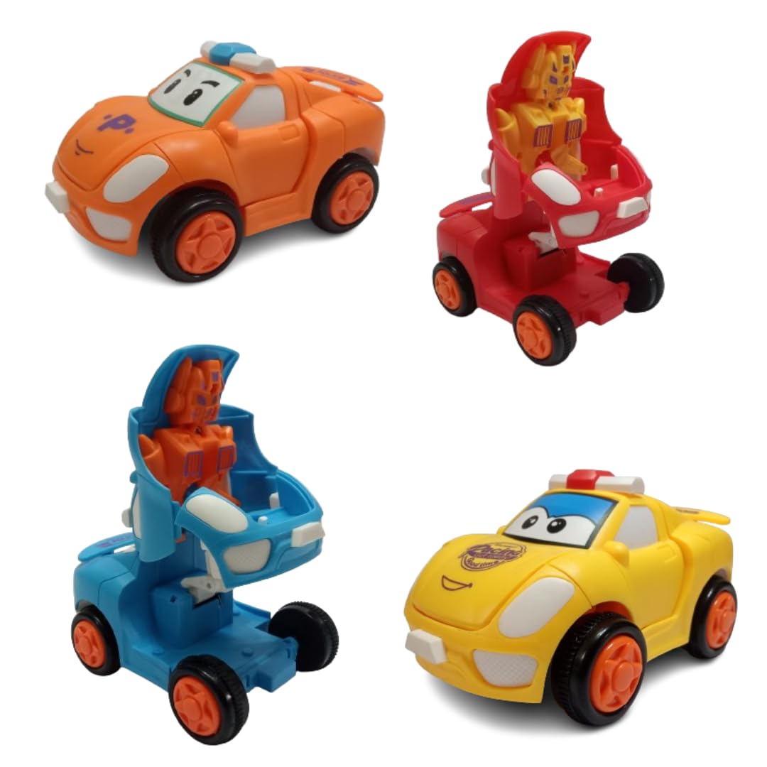 Mini Robot car for Boys and Girls, Push and Go Transformation 360 Degree Stunt Friction Cars, Mini Racing Transforming car to Robot Friction Toy, Multicolor for 1+ Years Kids. (B0DBD3S4D2) Amazon Price History, Amazon Price Tracker