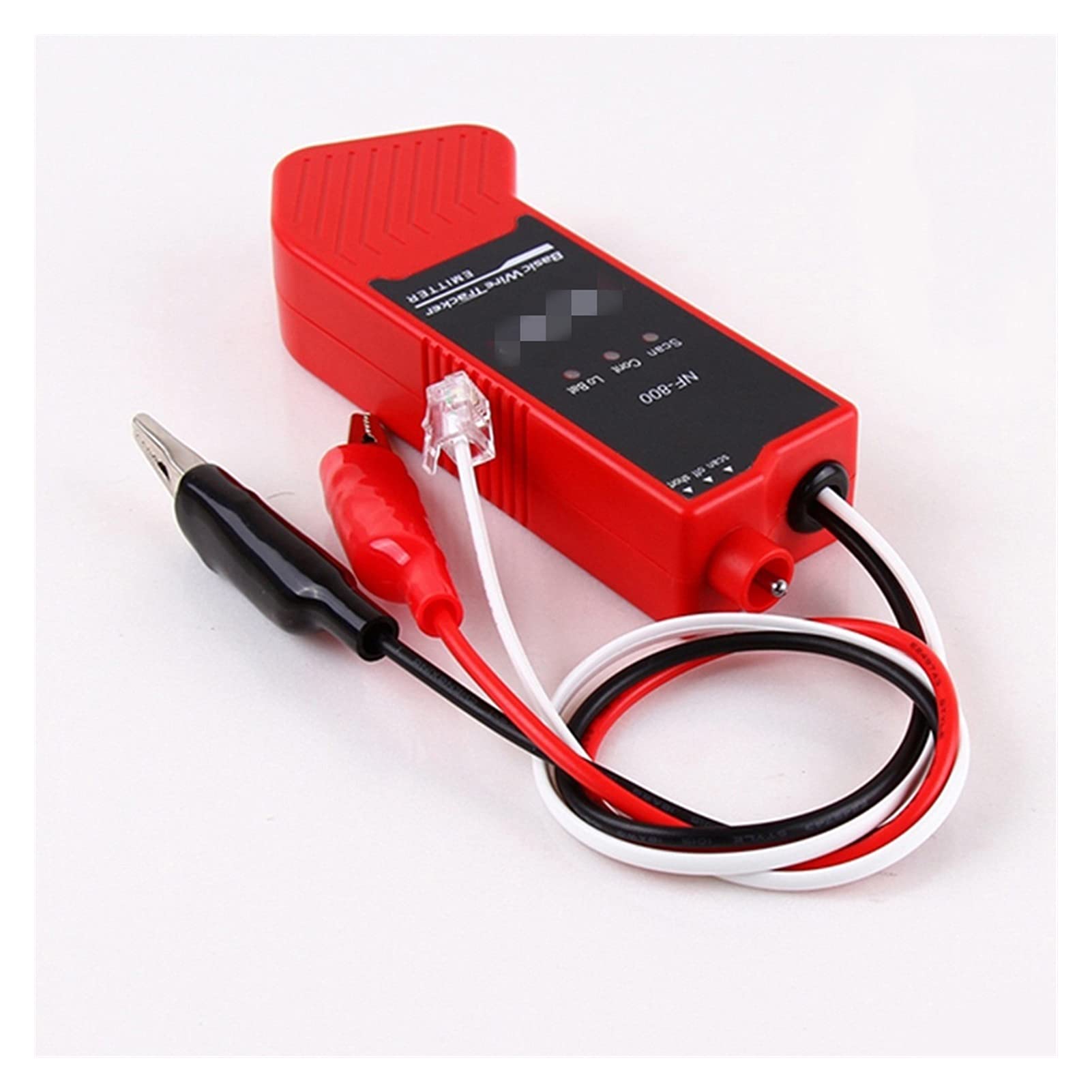 TELECOM Dedicated Metal Cable Tester RJ11 RJ45 Finder/Red Cable Finder Tester Tracker Para Ethernet y teléfono