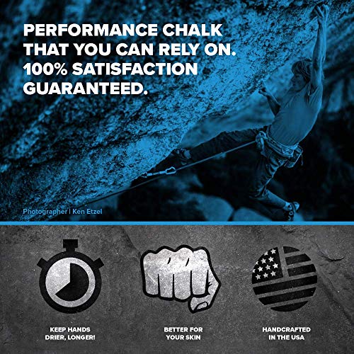 Friction Labs Gorilla Grip Chunky Texture The New Standard in Chalk for Rock Climbing, Crossfit and Powerlifting, 5 oz./142 g, Chalk White (FL-CHALK-GG-05-VXP)