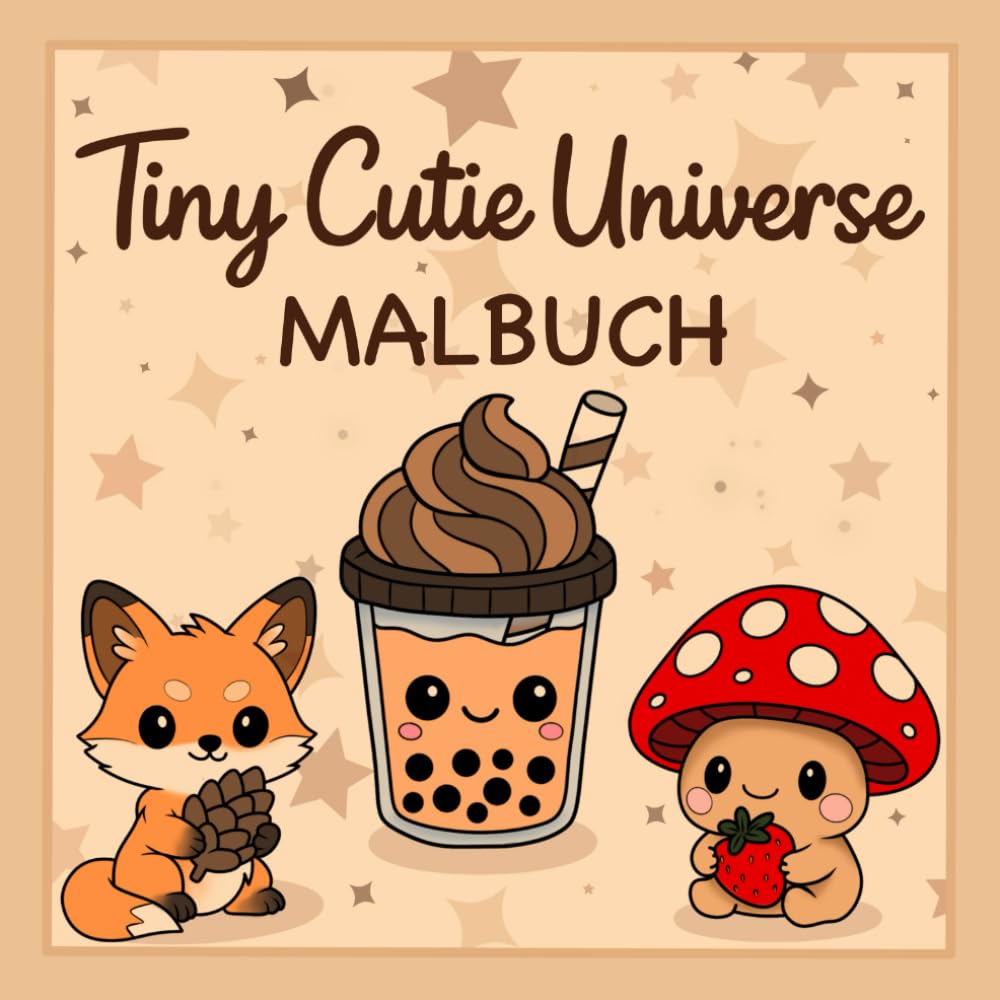 Tiny Cutie Universe: Malbuch