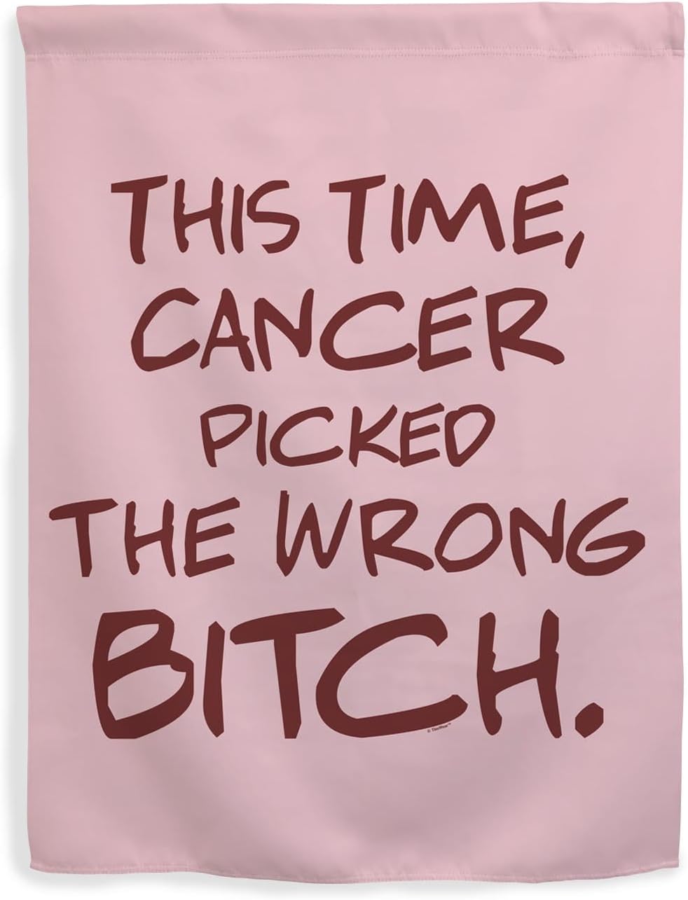 Cancer Survivor Banner Pink Breast Cancer Awareness Support Double Sided 28x40 House Flag