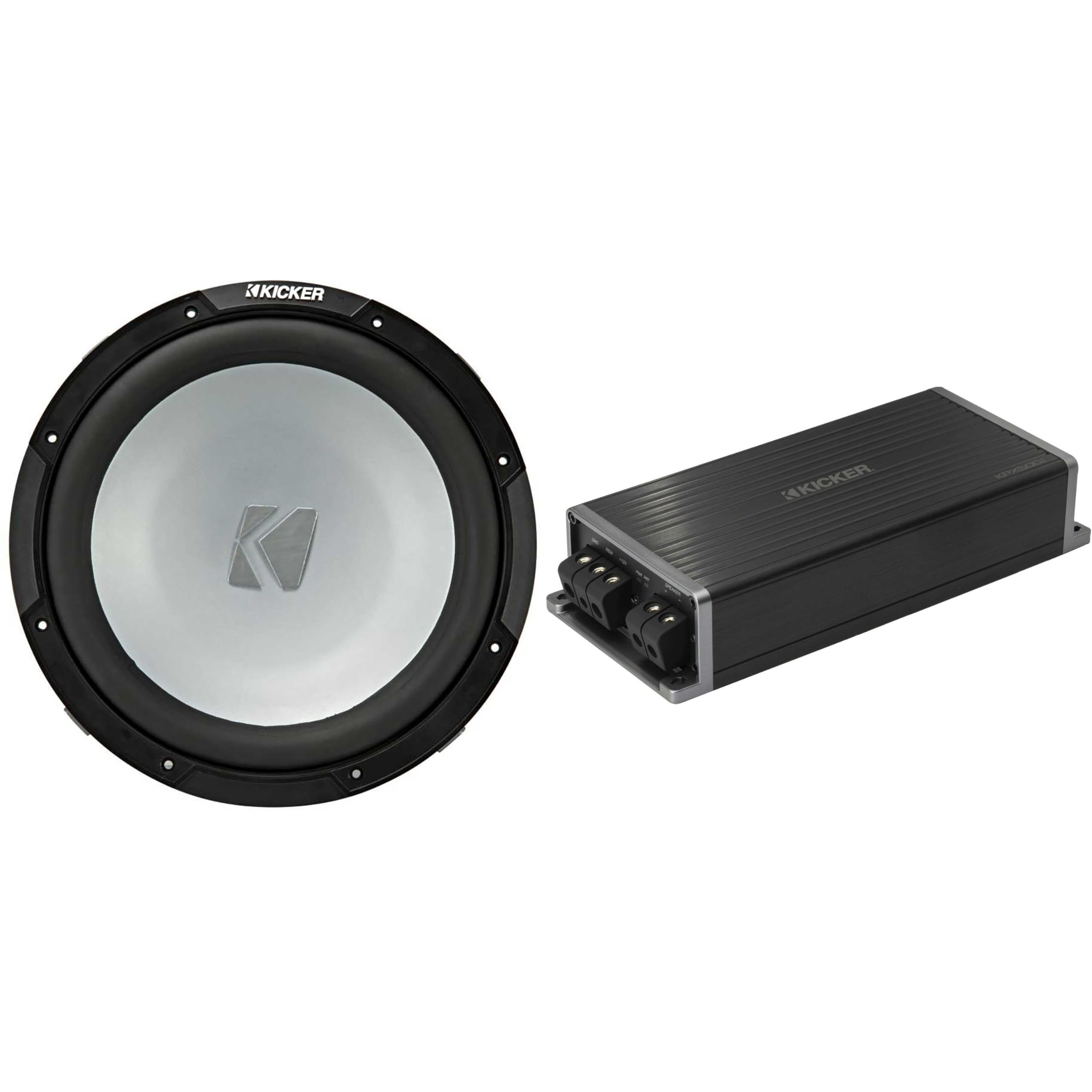 Kicker Marine KPX500.1 Powersports Amp & 12