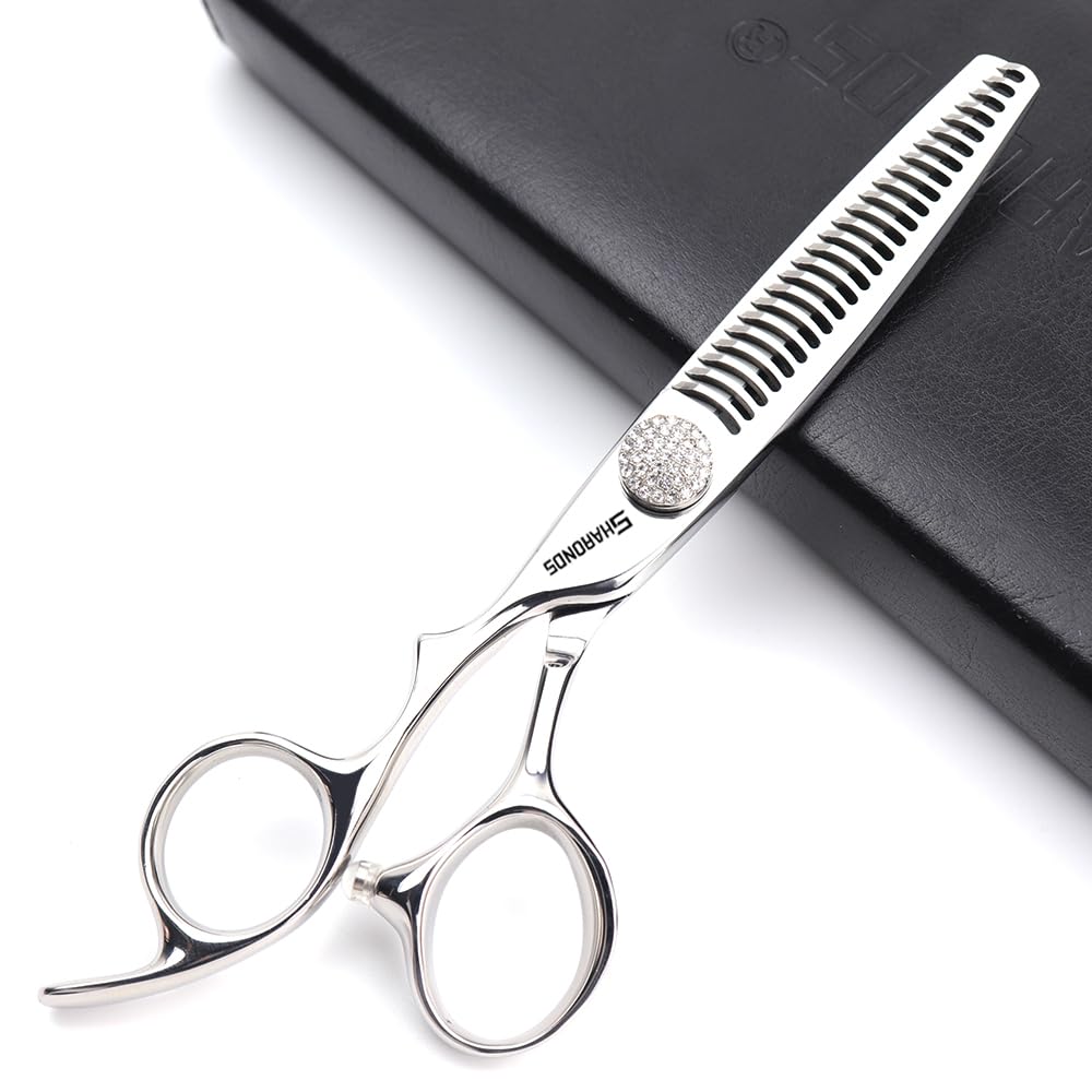 6 Zoll Professionelle Friseurschneider Set, linke Hand Schere, für linke Hände Friseur Schere (6 Zoll dünnen Schnitt-A)