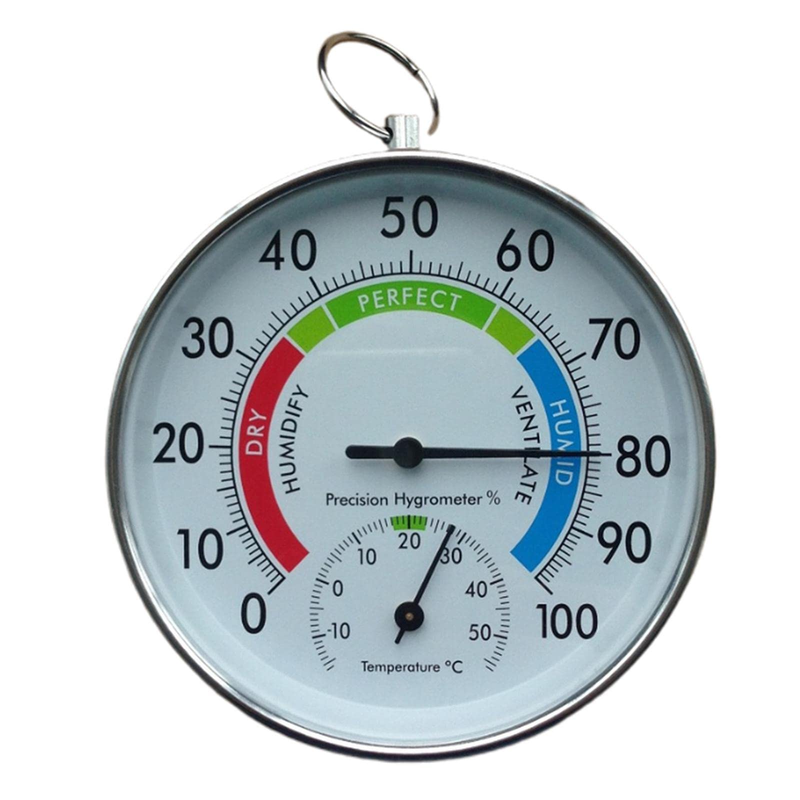 4 Decorative Thermometer Meter Home Pool Hygrometer Analog Dial Gauge"-image-38