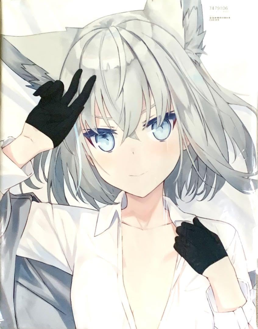 【激レア】凪白みと　フードブランケット　white parabellum　C97 激レア】凪白みと フードブランケット white parabellum C97 激レア