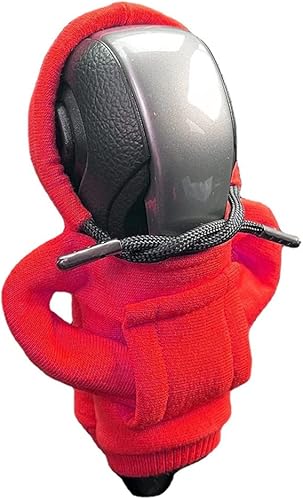 Miniatura 8 de BPOOBP Funda universal para pomo de palanca de cambios para el 95% de la manija de automóvil, decoración de la perilla con capucha, funda para freno