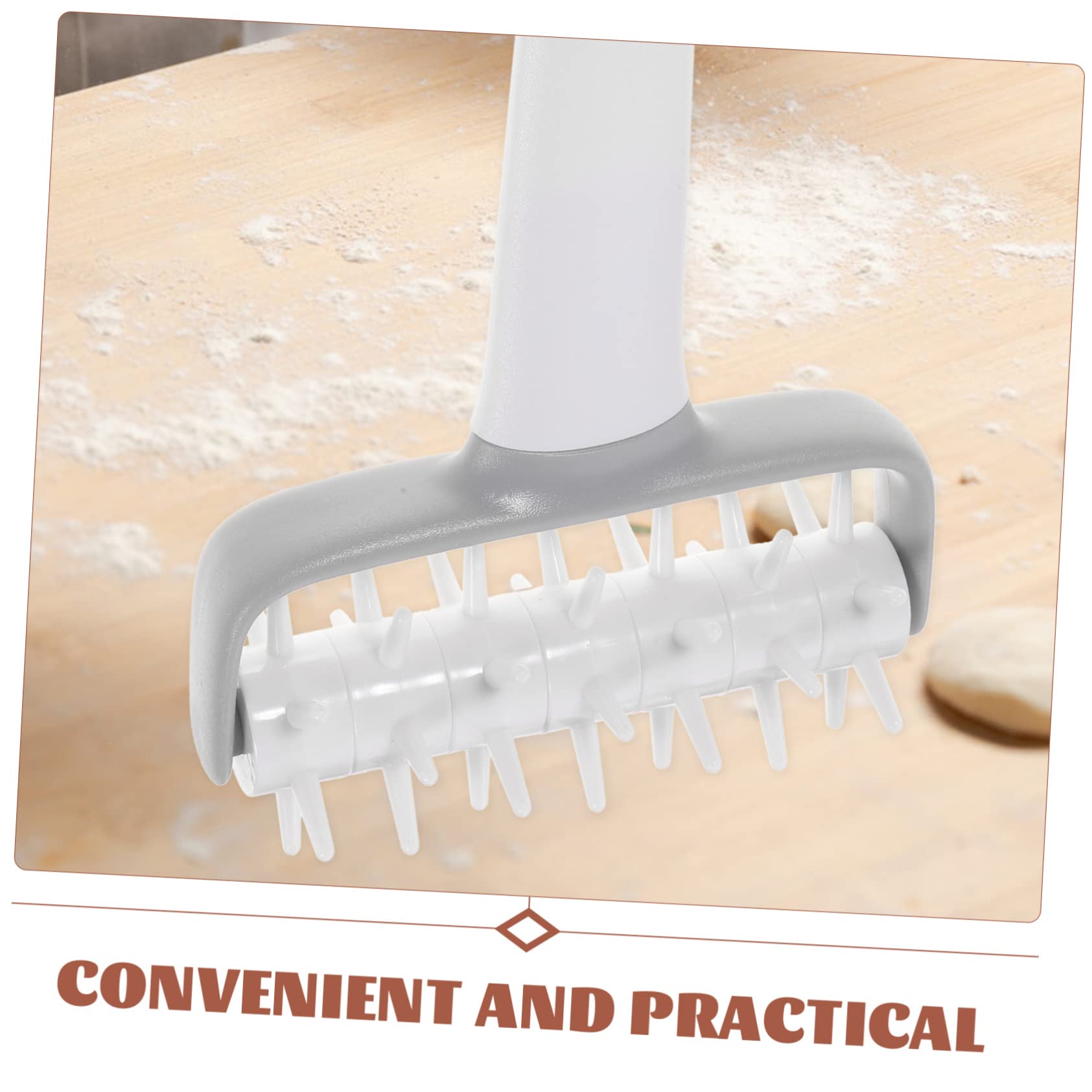 Set Di 2 Mattarelli Per Pizza E Pasta In Giada Naturale – 26 Cm E 21 Cm, Superficie Antiaderente, Antimuffa, Comodi E Facili Da Pulire, Ideali Per Cucina E Pasticceria - 5