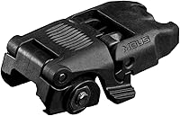 Vista 2 de Magpul MBUS Flip-Up Backup Sights, Black, Rear Sight