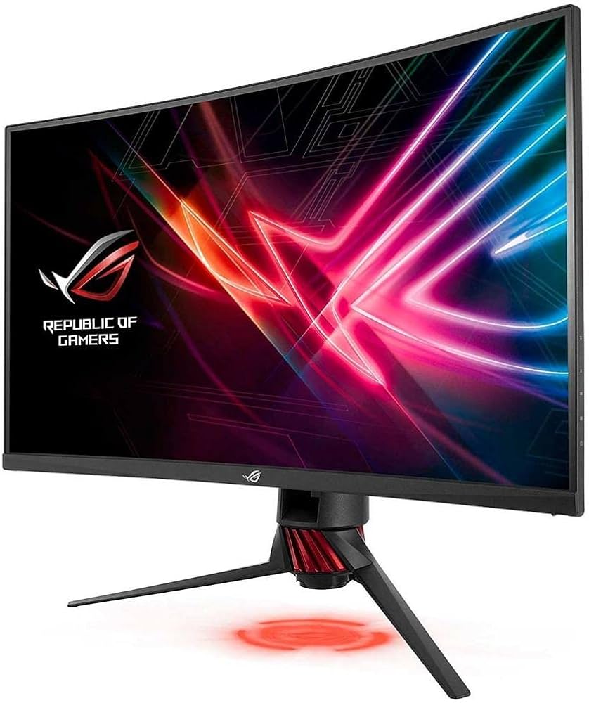 ASUS ゲーミングモニター　ROG STRIX　XG32VQR　31.5インチ Amazon.com: ASUS ROG Strix 31.5” 1440P Curved Gaming Monitor