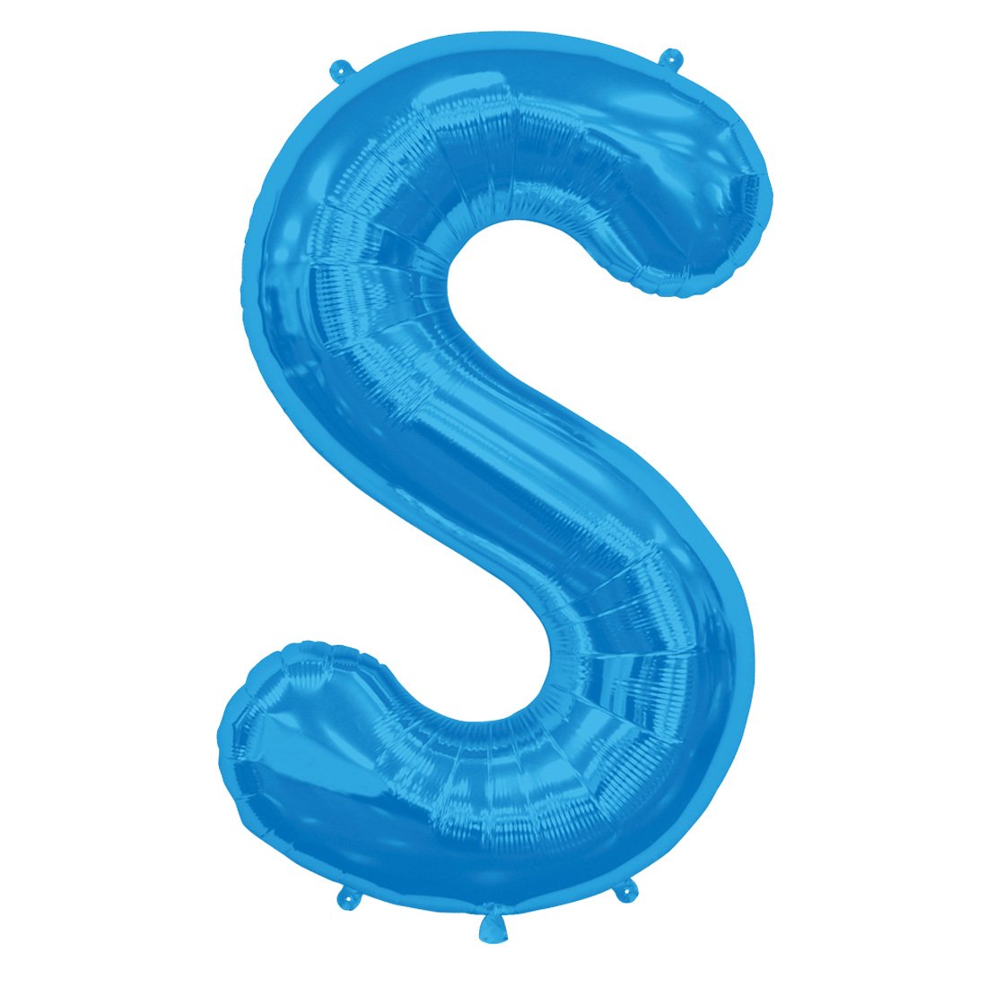 Amazon.com: Letter S - Blue Helium Foil Balloon - 34 inch : Home