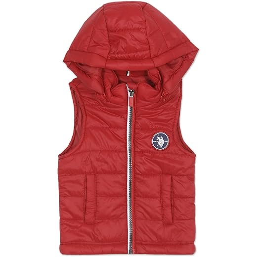 Boys Sleeveless Puffer Jacket
