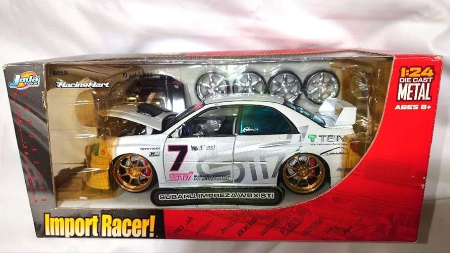 Amazon.co.jp: JADA 1/24 スバル インプレッサ WRX STi GDB JDM