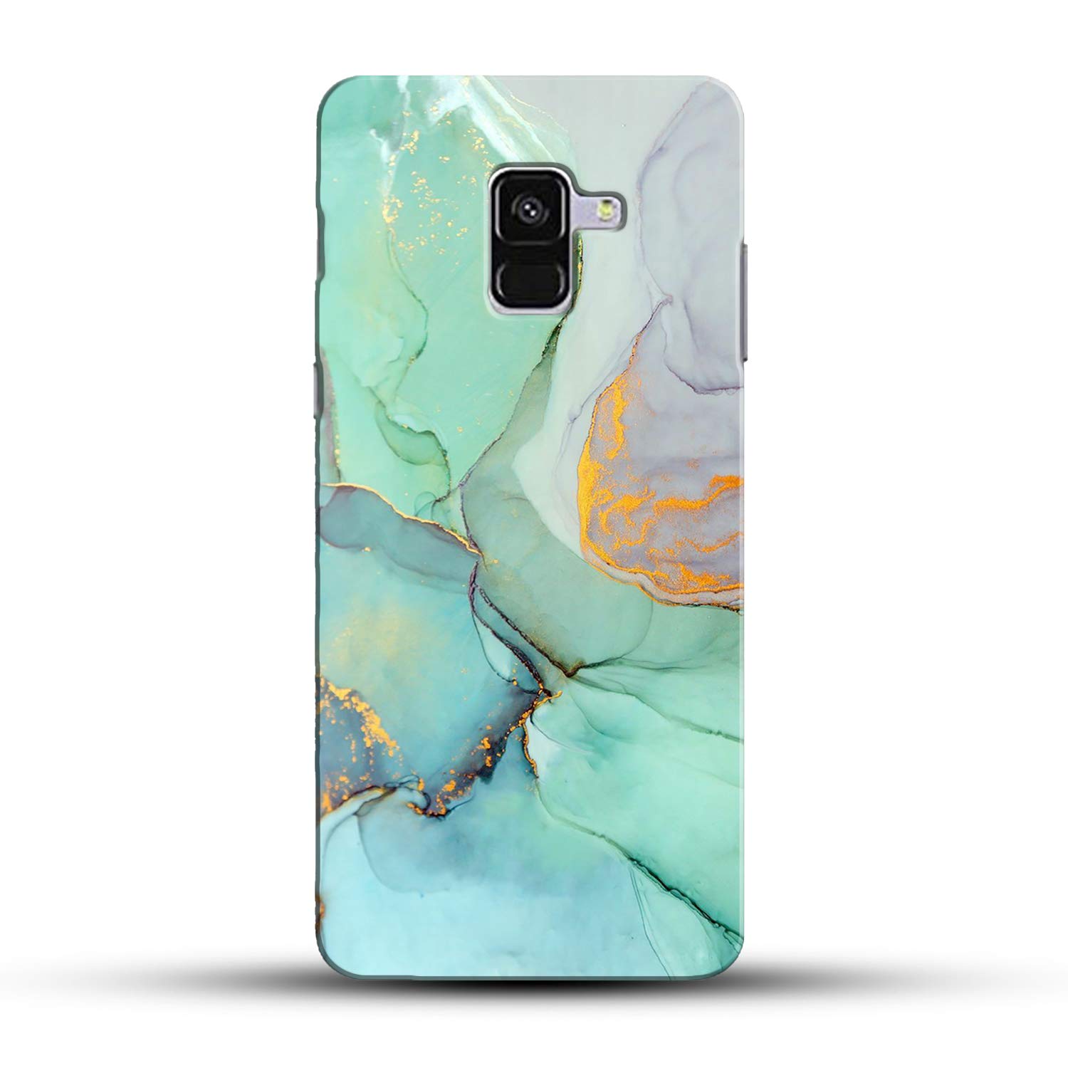 COLORflow Polycarbonate Samsung A8 Plus Back Cover | Green Marble | Designer Printed Hard Case Bumper Back Cover For Samsung Galaxy A8 Plus (B08NX2PDZH) Amazon Price History, Amazon Price Tracker