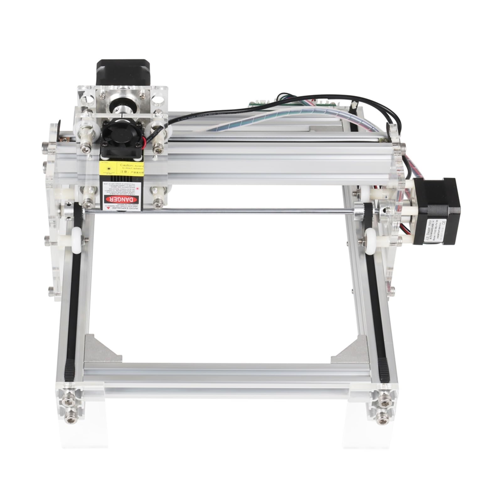 20W MINI DIY pulpit grawerka obraz LOGO drukarka CNC obszar roboczy 20cm * 17cm frezarka do drewna grawer,Główny(Without Laser)