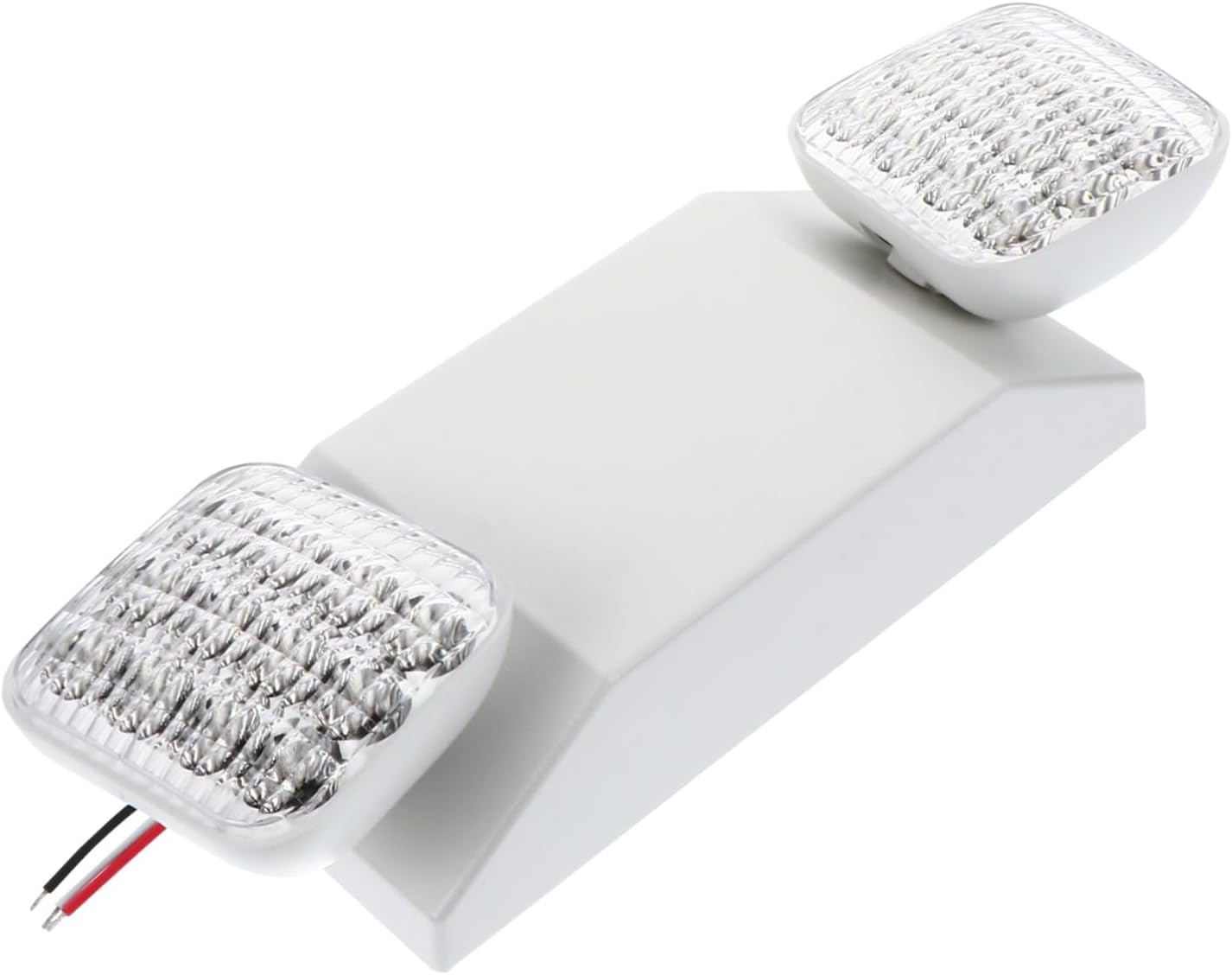 Angoily Emergency Indicator Light SMD Bulb Indoor Emergency Lights Double-Head Lamp Night