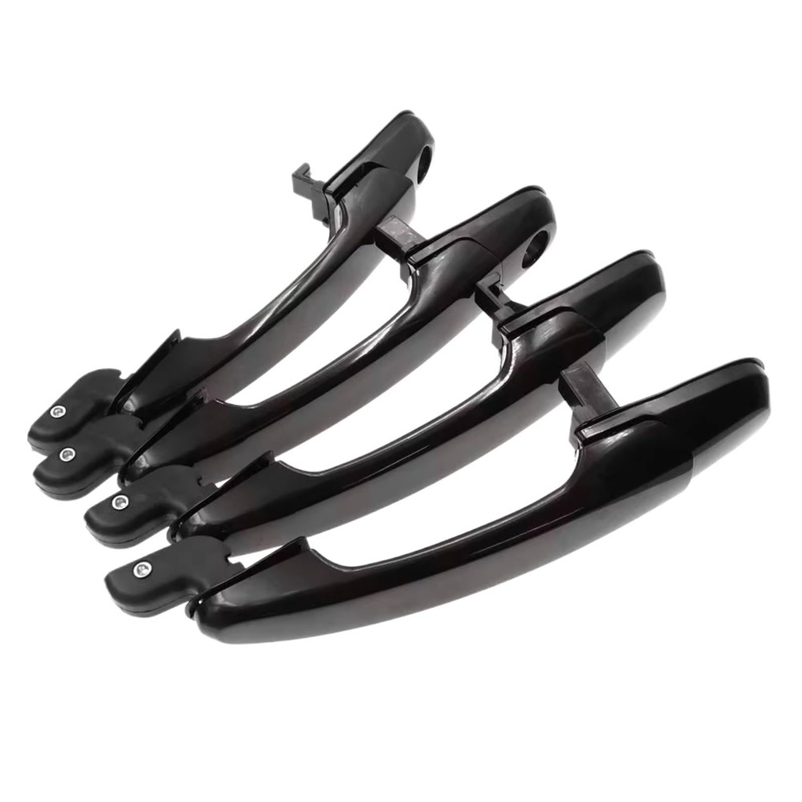 Tingyus Set Car Outer Door Handle For Hyundai For Tucson 2005-2009 Outer Outside Exterior Door Handle 82650-2E000,82660-2E000,836502E000,836602E000