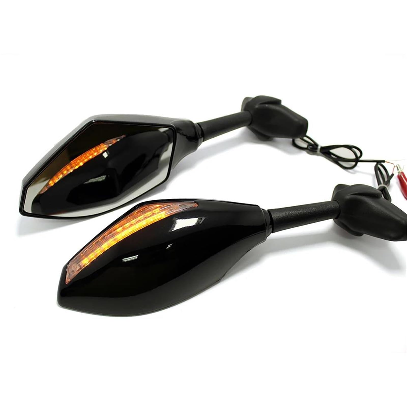 Espejos con intermitentes motocicleta CBR600RR Hayabusa GSXR600 retrovisor
