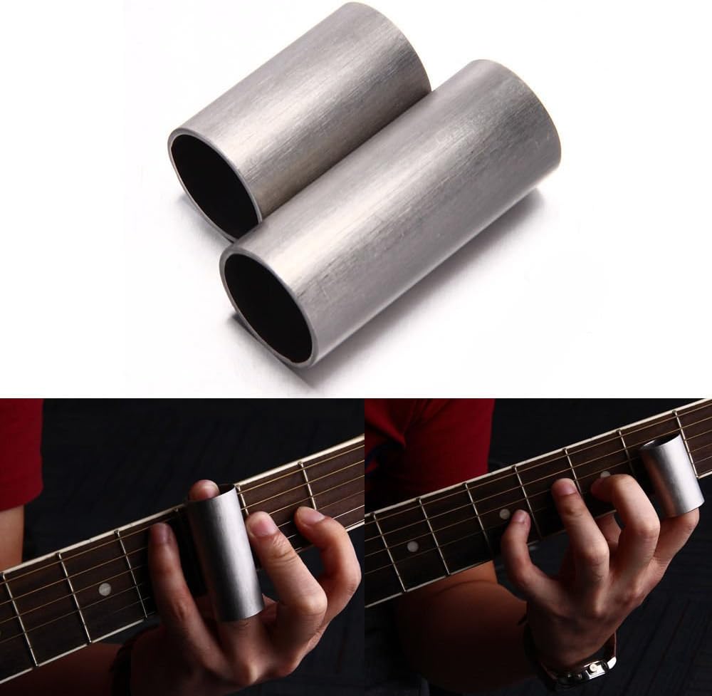 2x Slide Tone Bar for Electric Guitar Bass Stringed