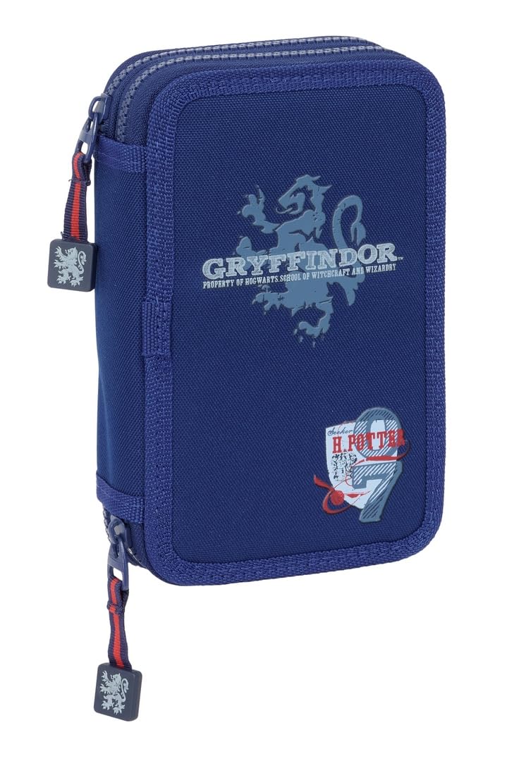 HARRY POTTER CAPTAIN, Children's School Pencil Case, Pencil Case with Colours, with 29 Tools Included