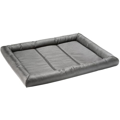 HUNTER Vermont - Alfombrilla Acolchada de poliéster Resistente a Las Manchas, 90 x 60 cm, Color Gris