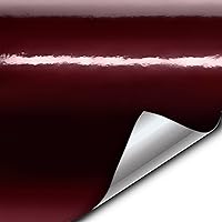 Vista 1 de VViViD+ Película de vinilo brillante Demon negra premium de 0.5 pies x 5 pies