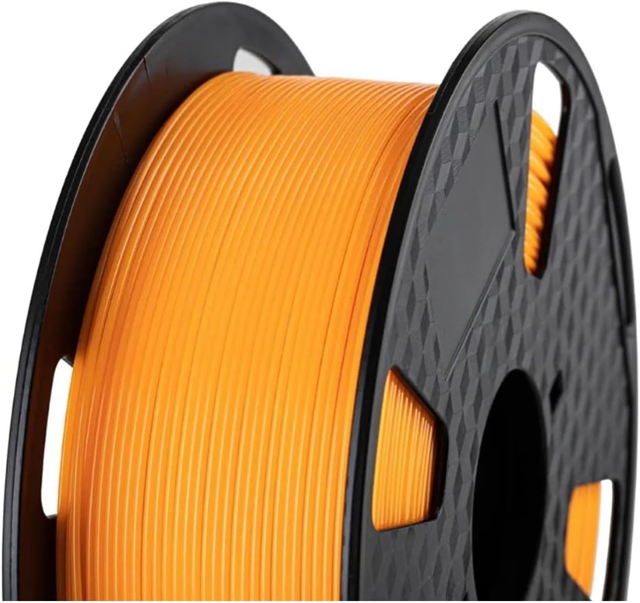 Compatible for CC3D PETG Filament, Orange, 1.75mm, 1KG, Strong Bonding, Minimal Curling, Vacuum Sealed 3D Printing Material