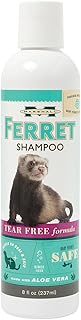 Marshall Ferret Shampoo No-Tears Formula – 8 fl. oz – Gentle Aloe Vera and Eucalyptus Blend – Baby-Safe, Soothing Cleanser – Leaves Ferrets Soft, Fresh, and Clean