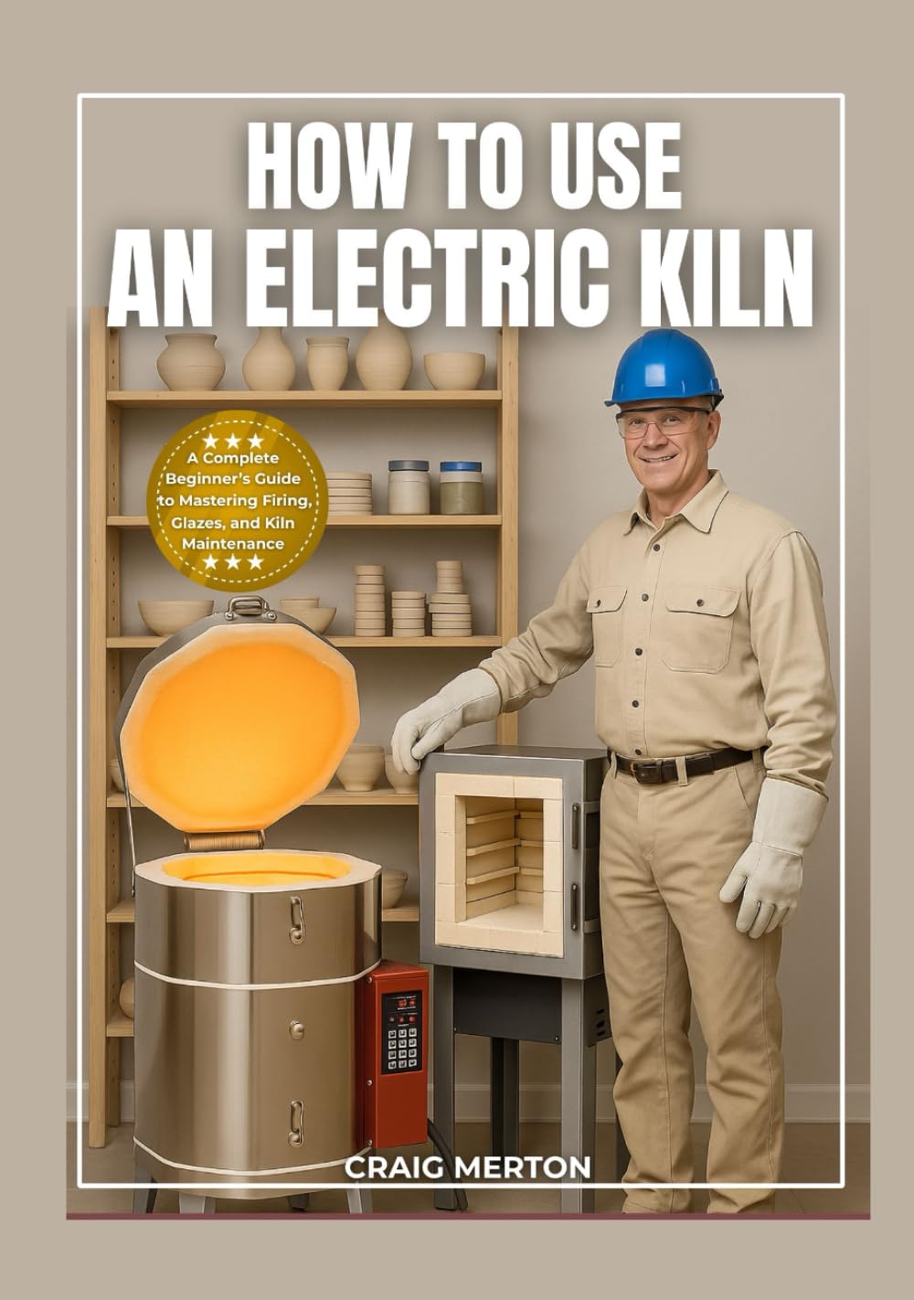 HOW TO USE AN ELECTRIC KILN: A Complete Beginner’s Guide to Mastering Firing, Glazes, and Kiln Maintenance.
