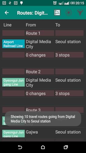Seoul Subway Route Planner