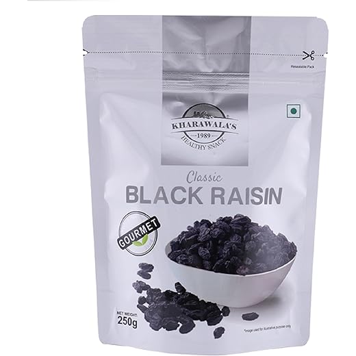 Kharawalas Black Raisins - Abjosh 250gm