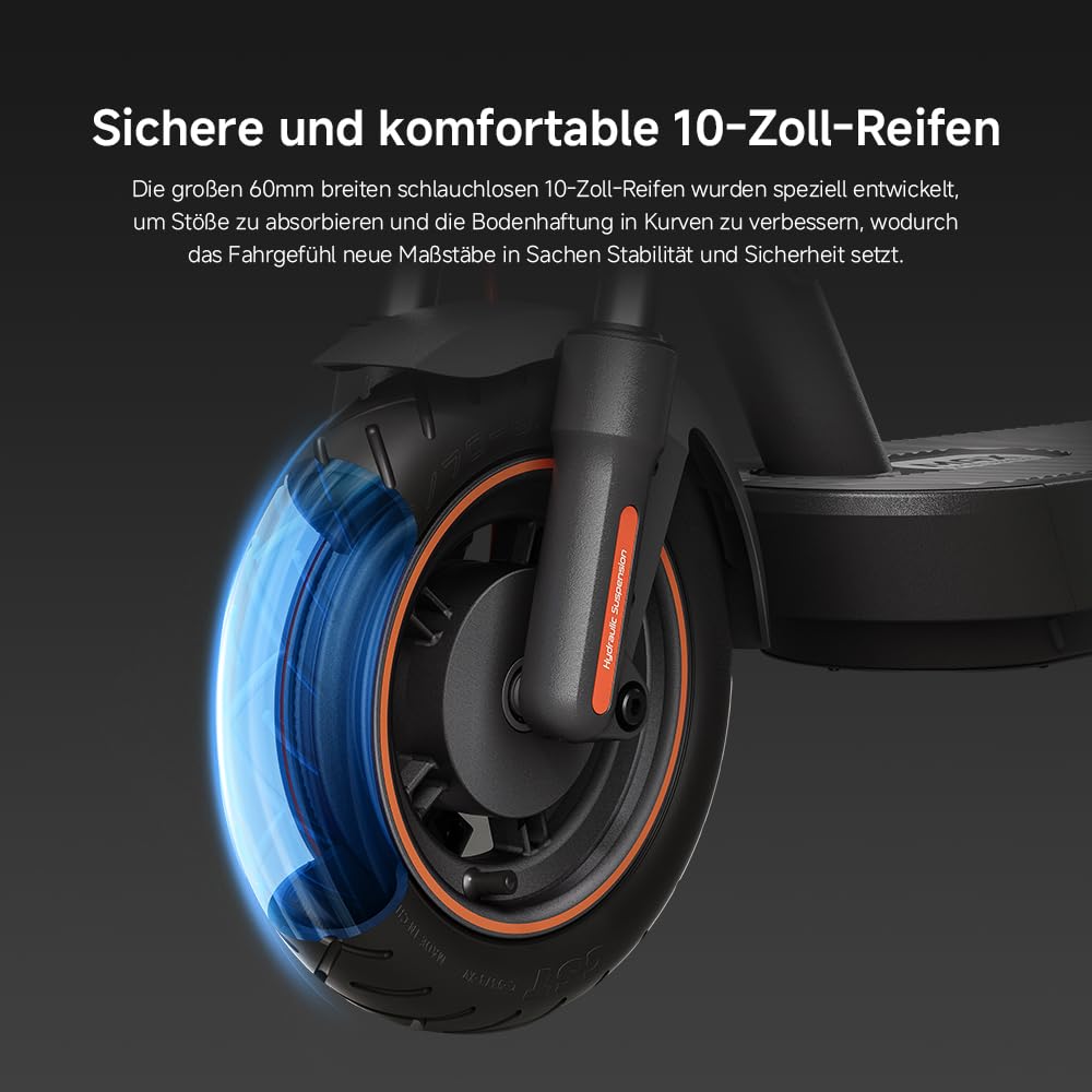Xiaomi E-Scooter mit Straßenzulassung 4 Lite, 4 Ultra, 5 Elite, 5, 5 Pro, 5 Plus oder 5 Max (max 20km/h, bis zu 70km Reichweite und 25% Steigung, Luftreifen, Dual-Bremsen, Display, App)