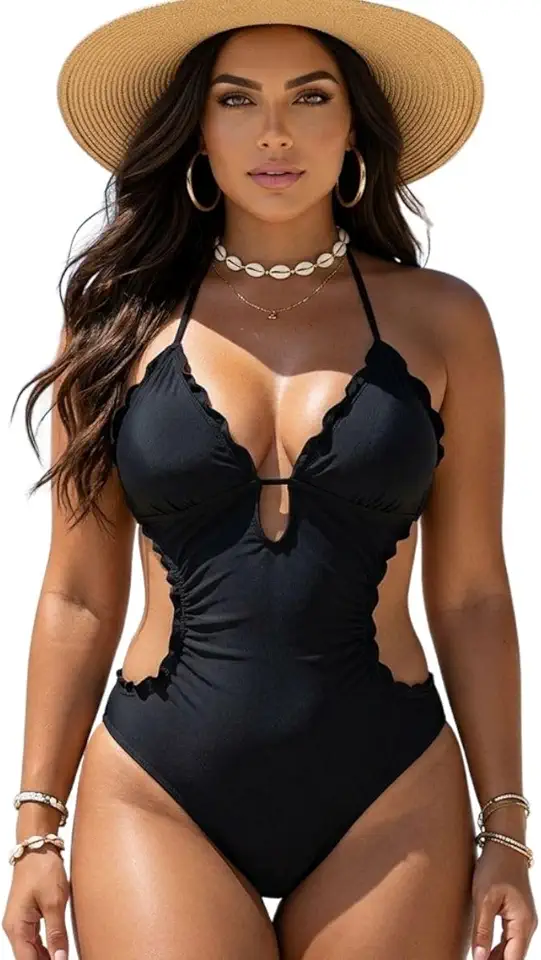 Maiô Feminino Engana Mamãe Body Empina Bumbum Moda Praia e Piscina com Bojo Removível