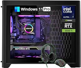 Lenovo Legion Tower 5i Gaming Desktop, Intel 20-Core Ultra 7 265F (Up to 5.3GHz), 32 GB DDR5, 1 TB SSD, GeForce RTX 5060Ti 8GB GDDR7, Legion Coldfront Cooling, Wi-Fi 6E, Windows 11 Pro, w/Accessories