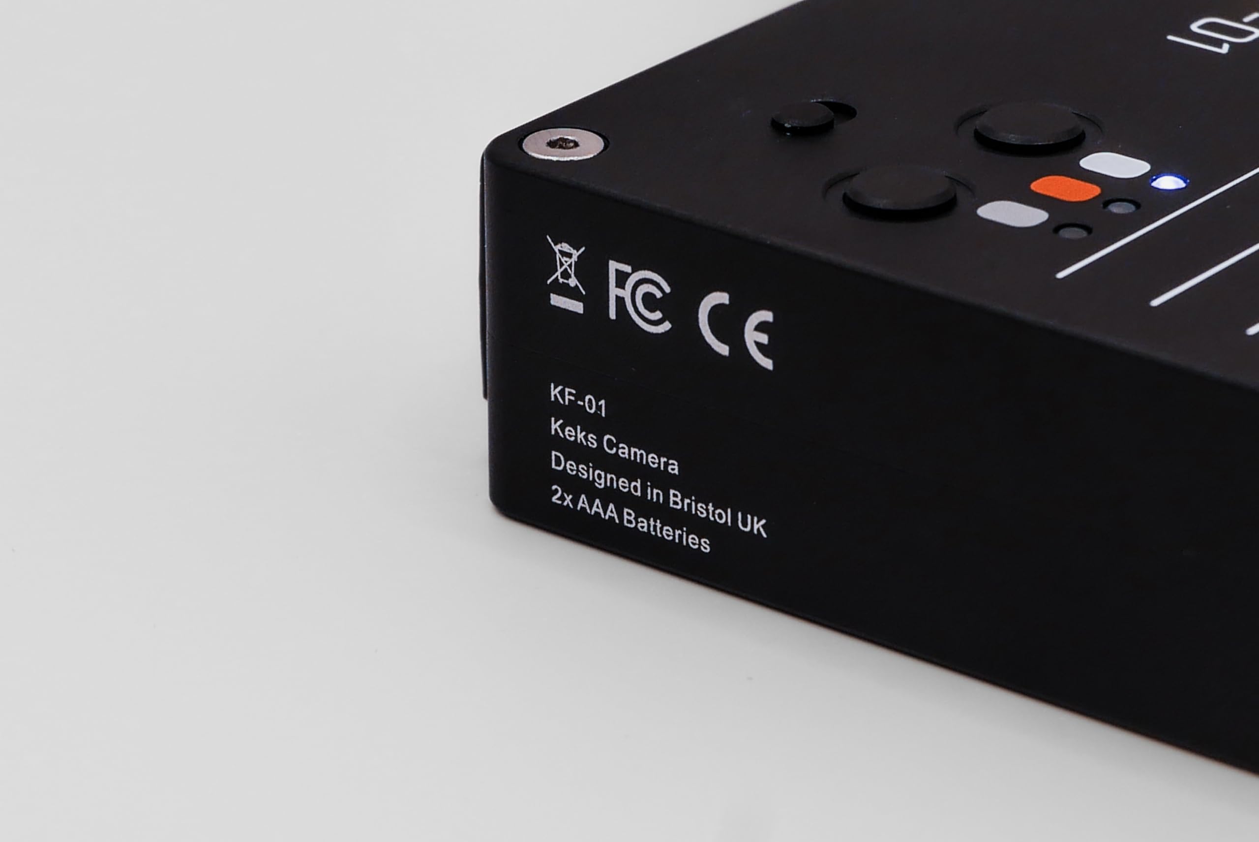 Flash KF-01 By AntonKUNZE - Compact, Boîtier Aluminium, GN12, Port PC Sync - Compatible Argentique Et Numérique