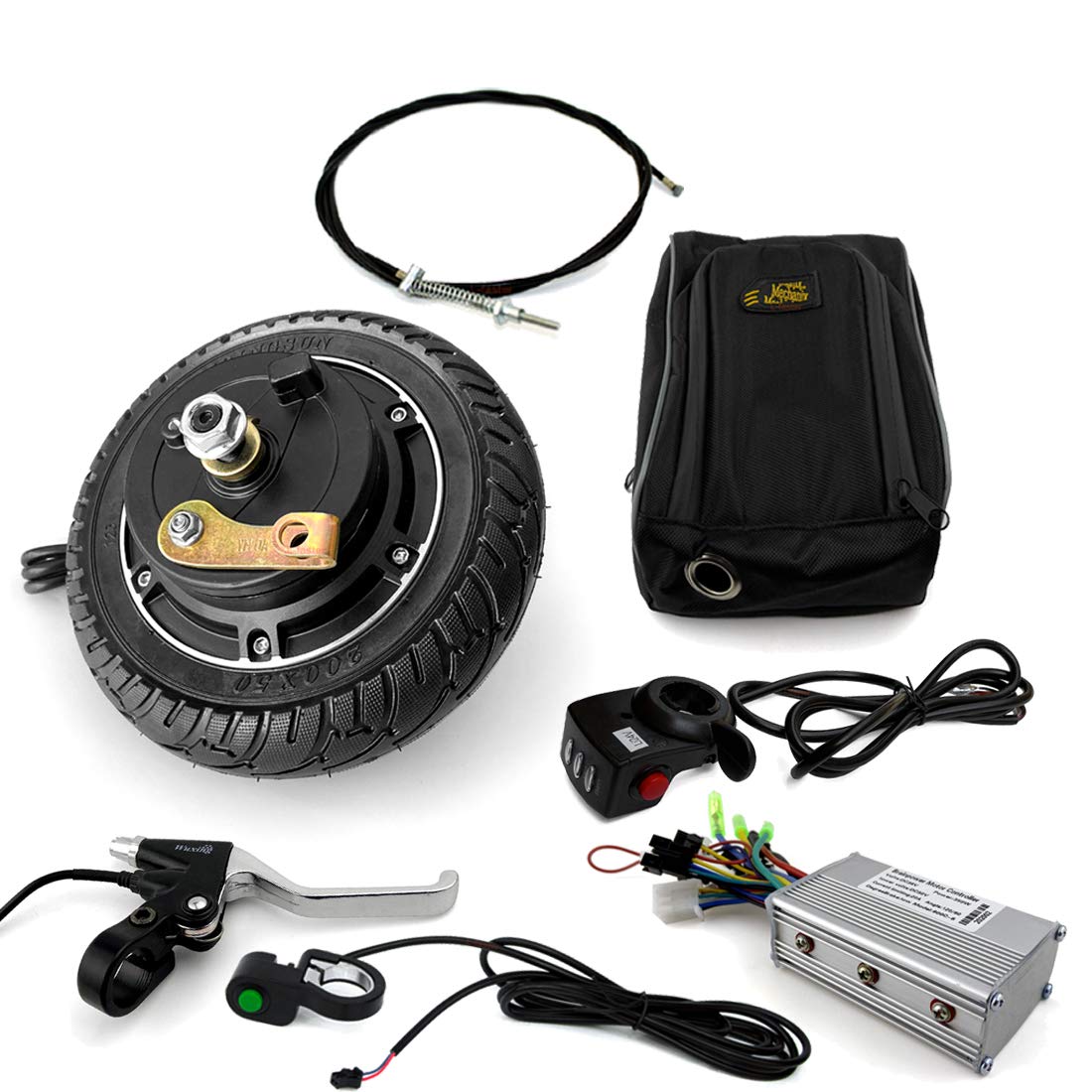 Buy Lfaster 8 INCH ELECTRIC SCOOTER BRUSHLESS HUB MOTOR 36V 350W MOTOR