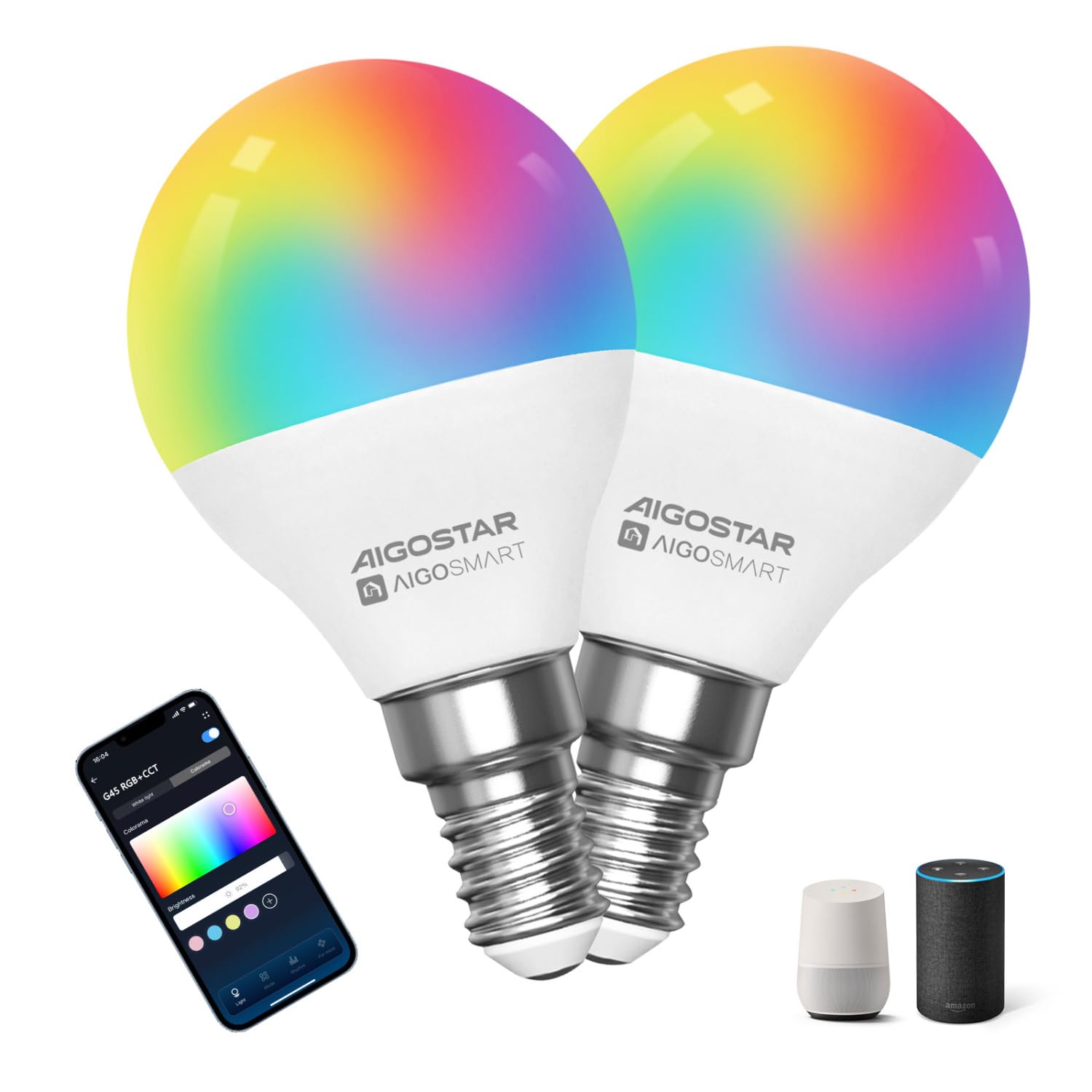 Tapo TP-Link L535E Alexa lamp E27, mat gecertificeerd, meerkleurige dimbare slimme wifi