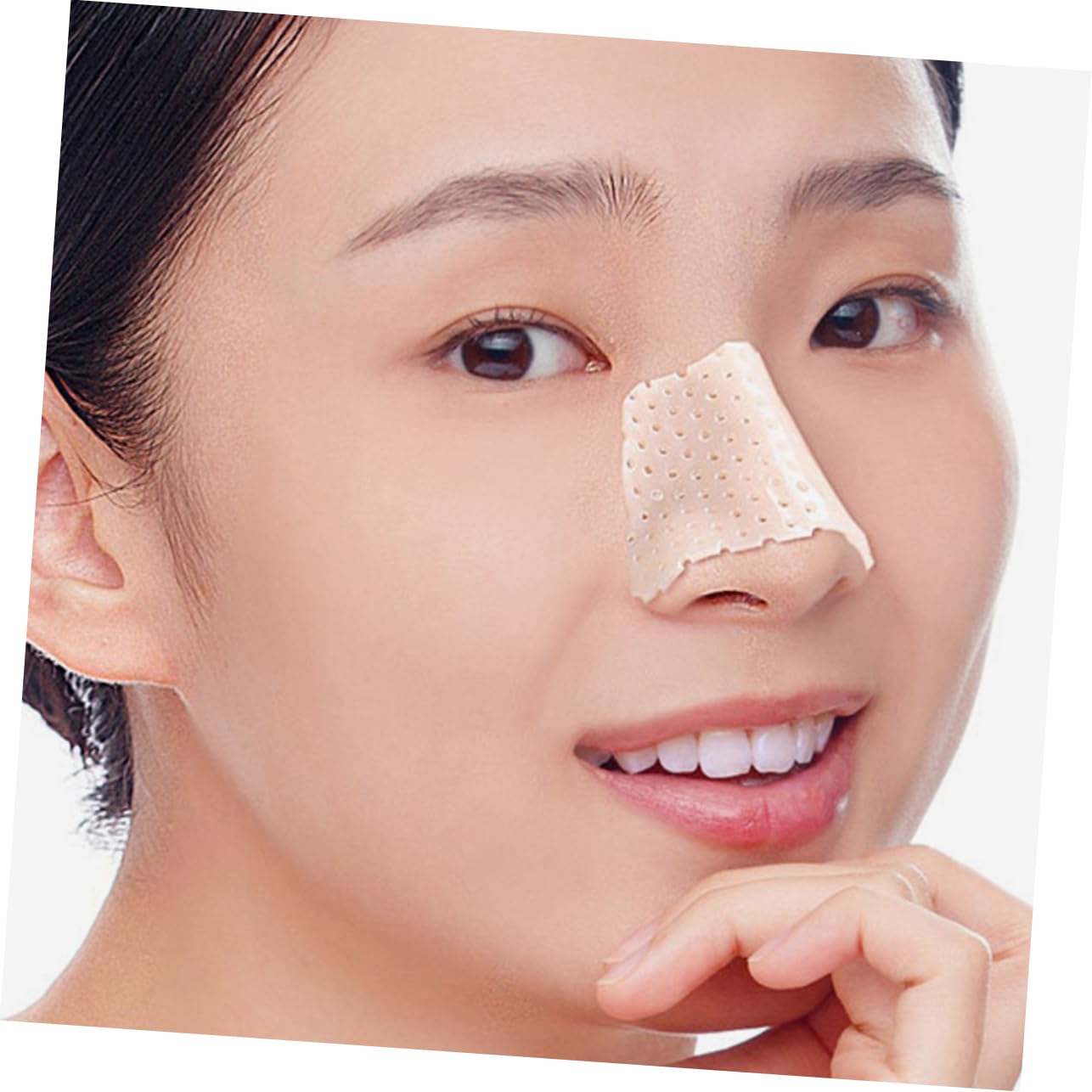 Nose Fixation Clip for Injury Support Thermoplastic Nose Splint Protector Self-molding Design for Enhanced Comfort for Facial Contour Improvement